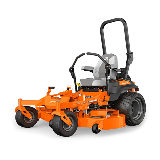 Ariens Zenith 60 Operator's Manual