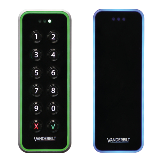 Vanderbilt VR50M-MF Installation Manual