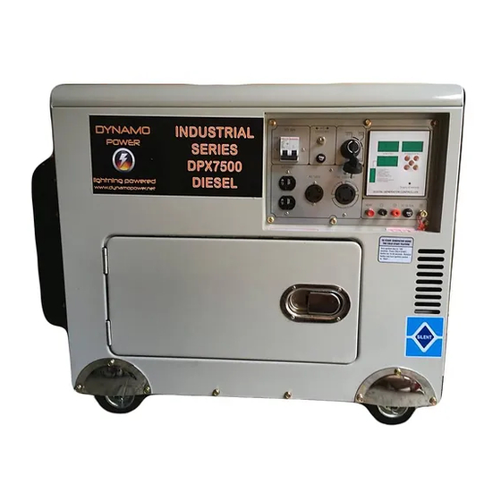 Dynamo Power DPX7500 Manuals