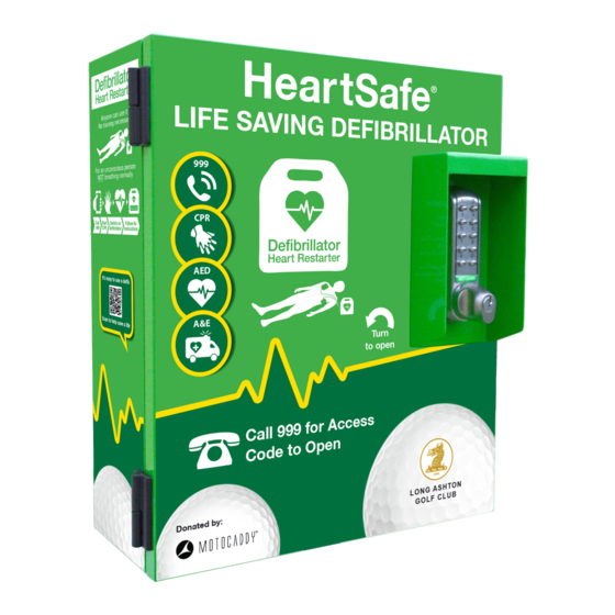 AED Locator HeartSafe Quick Start Manual