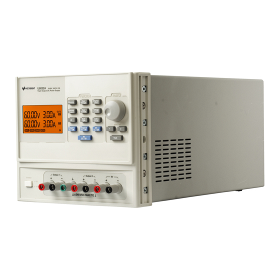 Keysight U8030A Series User Manual
