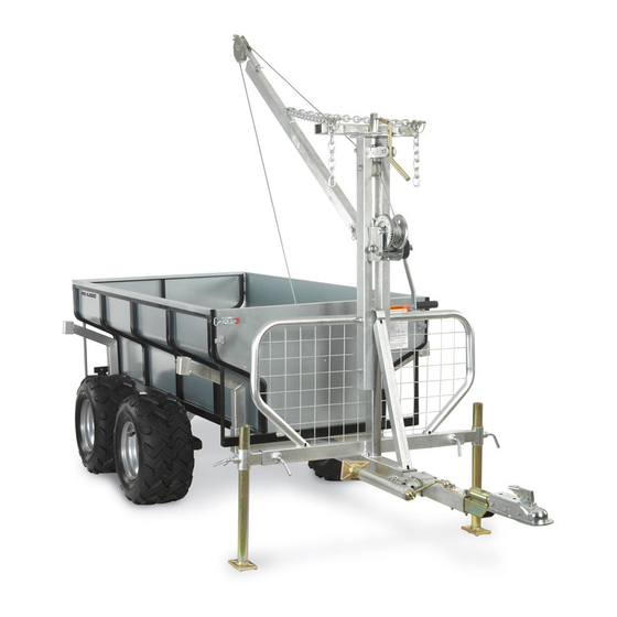 DR VERSA TRAILER PRO XL2000 Safety & Operating Instructions Manual