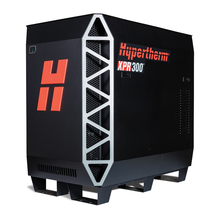 Hypertherm XPR170, XPR300 - Torch Rebuild And Filter Replacement Kit Maintenance Guide