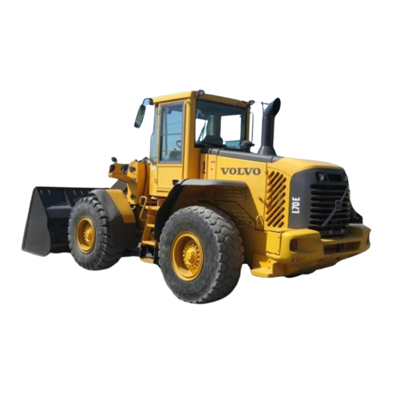 Volvo L70E Service & Repair Manual