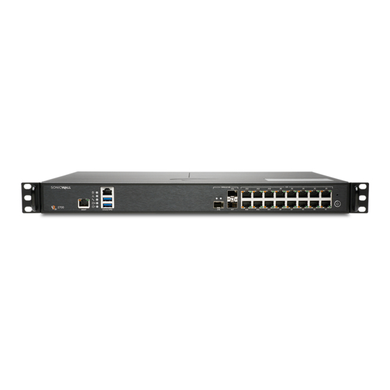 SonicWALL 1RK52-110 Safety And Regulatory Information Manual