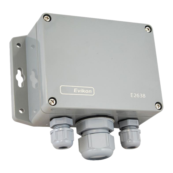 Evikon PluraSens E2638-Cl2 User Manual