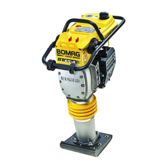 Fayat Group BOMAG BT 60 Manuals