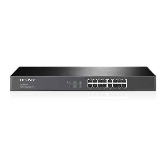TP-Link TL-SG1016 User Manual