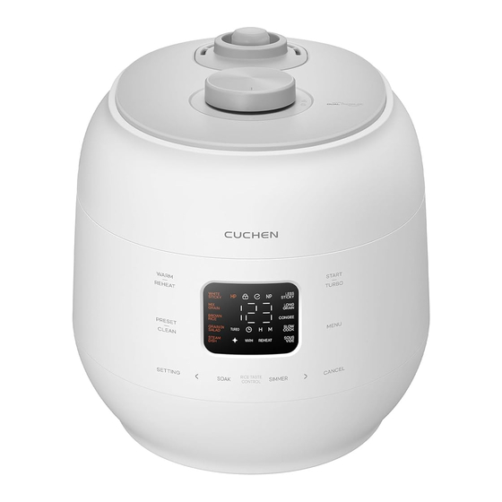 Cuchen CRH-TWK0640WUS User Manual