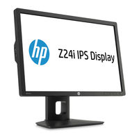 HP Z27i User Manual
