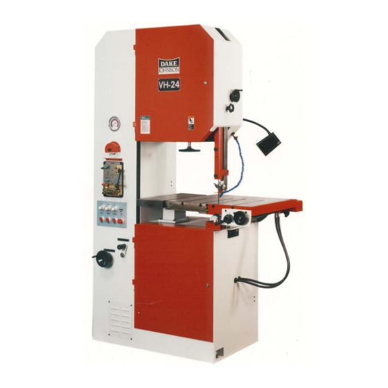 Dake E-16 Instruction Manual And Parts List
