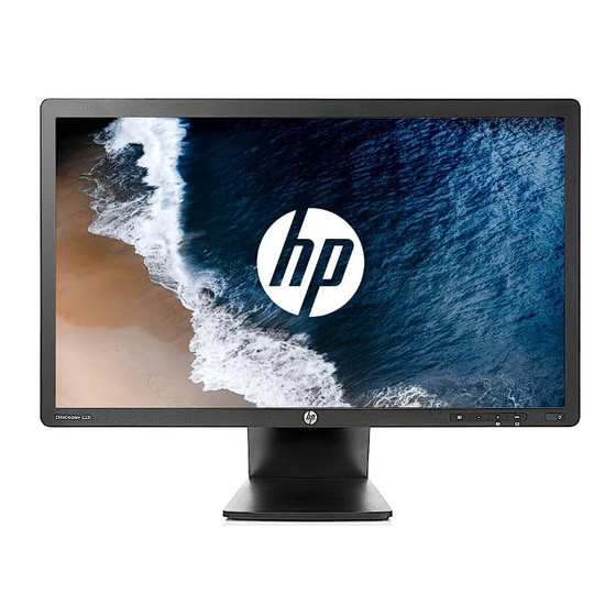 HP EliteDisplay E231 Quickspecs