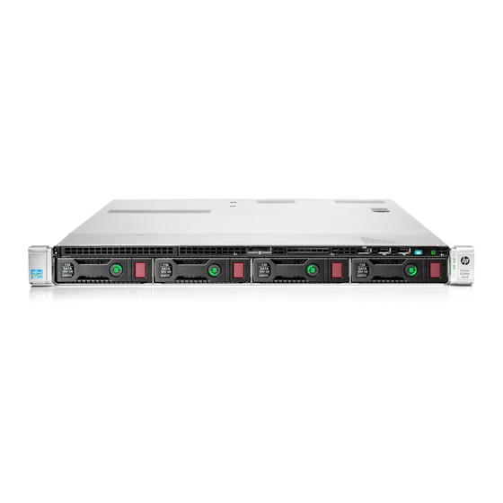 HP ProLiant DL360e Generation 8 Server Manuals