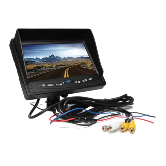Rear view safety RVS-6137-RCA Instruction Manual