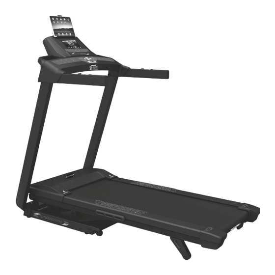 User Manuals: CARDIOSTRONG TX40e Folding Treadmill