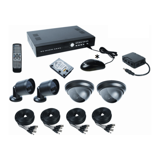 User Manuals: Velleman CCTVPROM8 Security System
