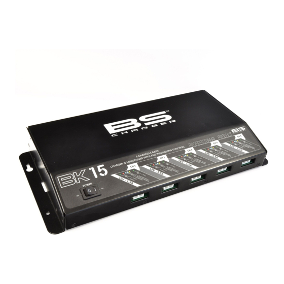BS Charger BK15 User Manual And Manual