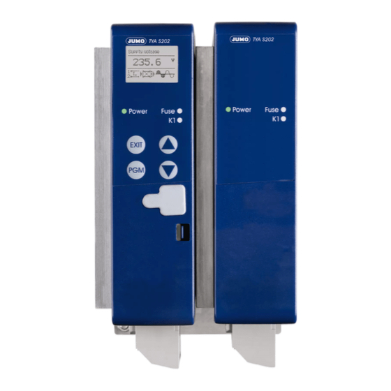 JUMO TYA S202 Operating Manual