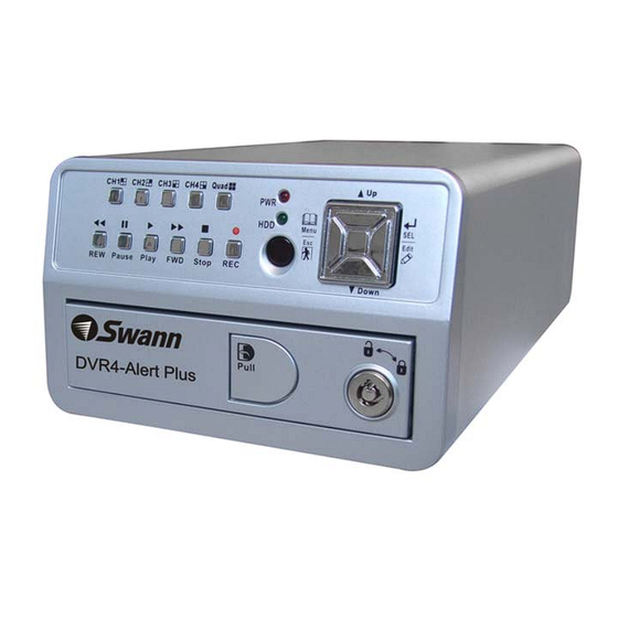 Swann DVR4-Alert SW242-DAL User Manual