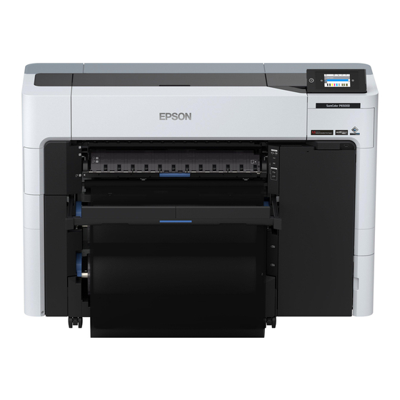 Epson SureColor SC-P8500E Series Printer Manuals