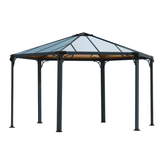 Palram CANOPIA MONACO 13x15/4x4.5 How To Assemble