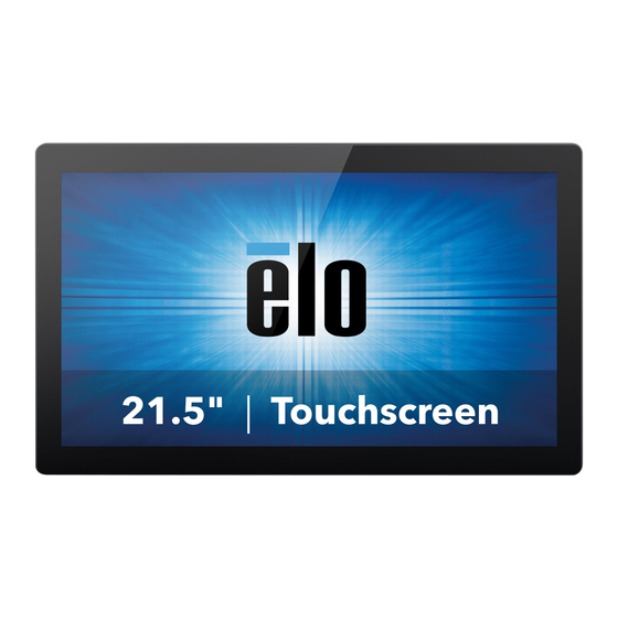 Elo TouchSystems ET2294L User Manual