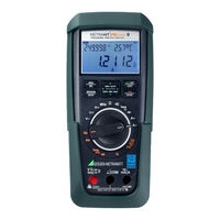 Gossen MetraWatt METRAHIT PM PRIME Operating Instructions Manual