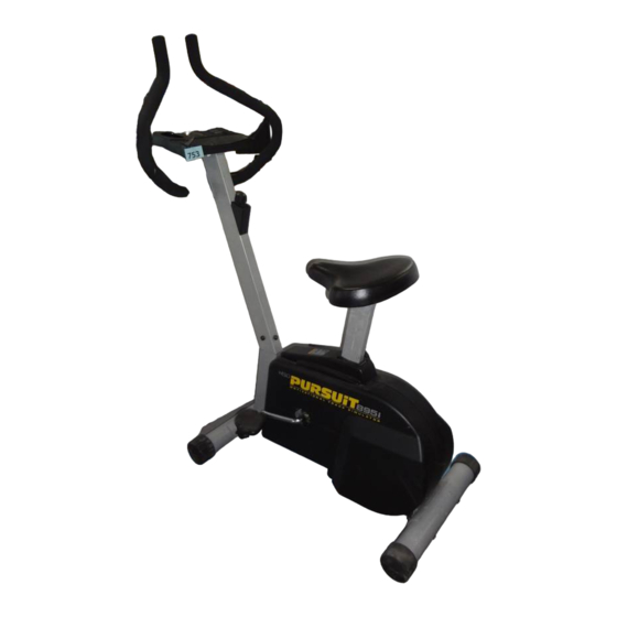 Weslo Pursuit 895i Manual