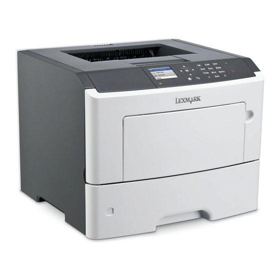 Lexmark MS510 Series Specfications