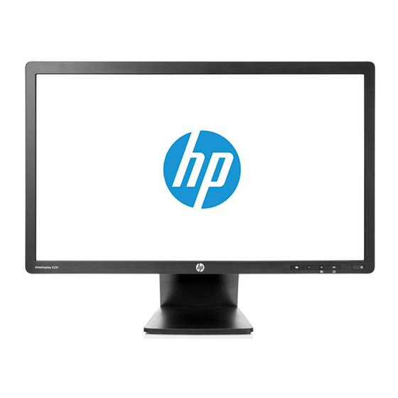 HP EliteDisplay E231 Specifications