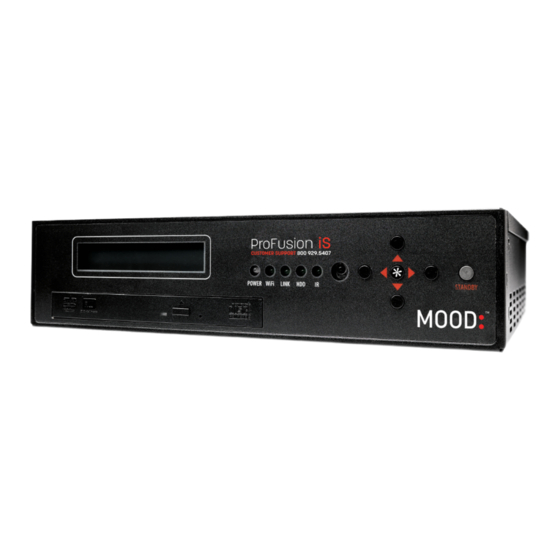MOOD Pandora Quick Start Manual
