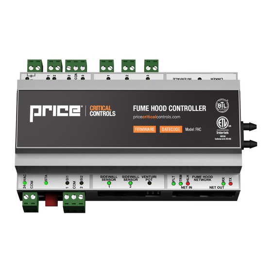 Price FHC Installation Manual