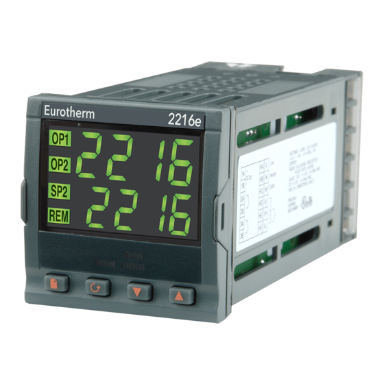Eurotherm 2216e Installation Instructions