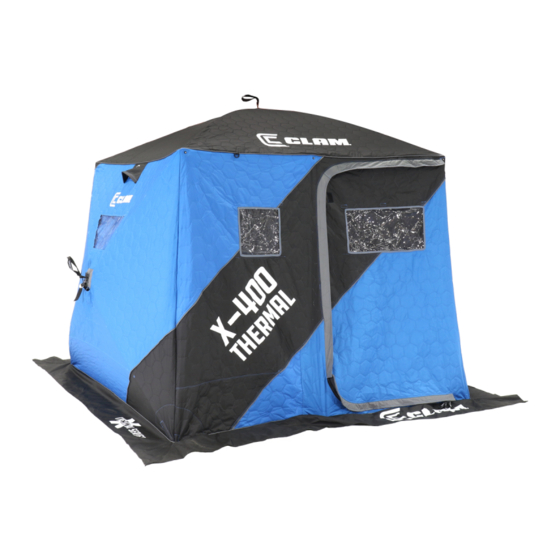Clam THERMAL X 400 Manual