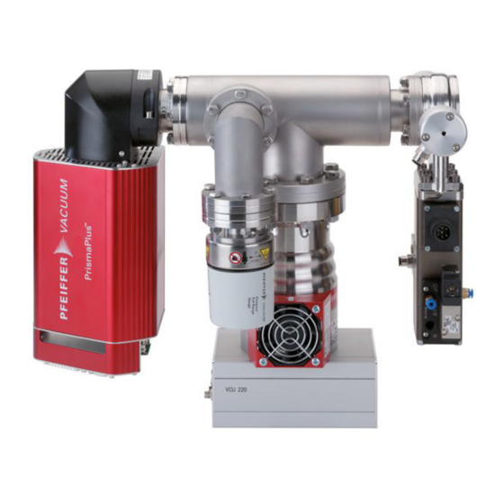 Pfeiffer Vacuum HPA 220 Operating Instructions Manual