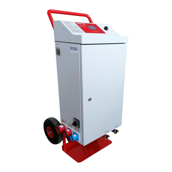 MIKOTERM MK-2.1 Mobile Electrical Boiler Manuals