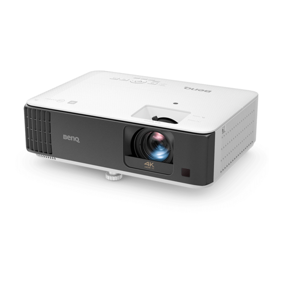 BenQ Home Entertainment Series User Manual