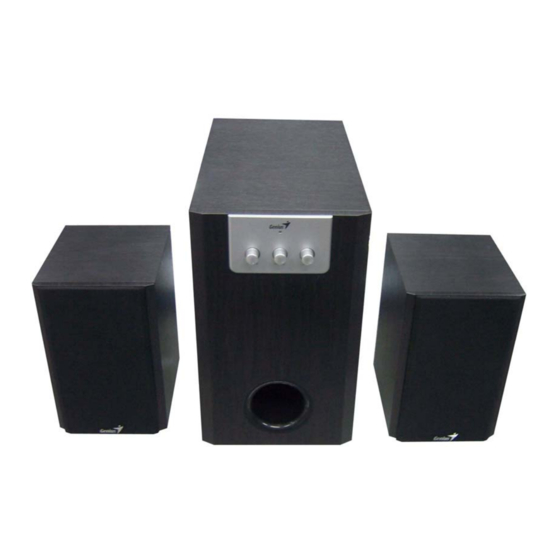 KYE Systems Corp. Genius SW-HF2.13000 Manuals