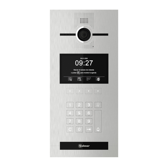 golmar IP 6502/G+ Installer Manual