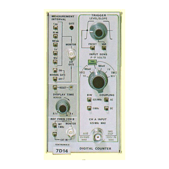 Tektronix 7000-series Instruction Manual