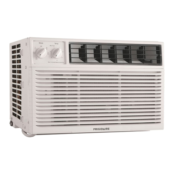 Frigidaire FFRA101ZAE Use & Care Manual
