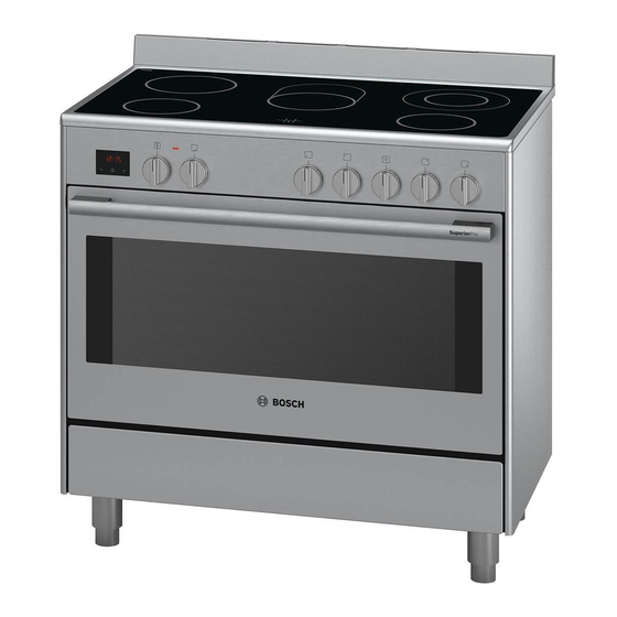 Bosch HCB738257I Instruction Manual