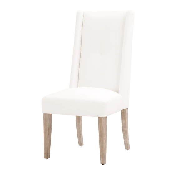 Essentials For Living MORGAN DINING CHAIR Assembly Instructions