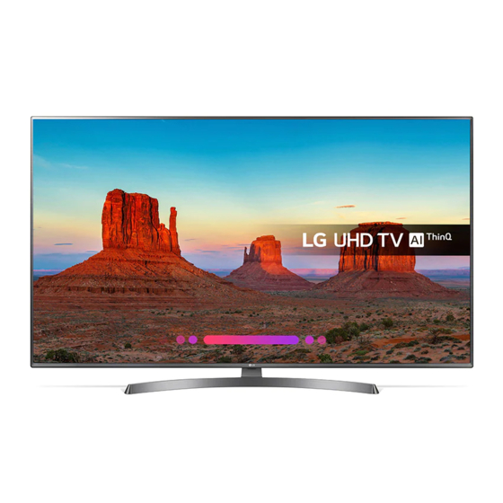 LG UK65 Series Manual