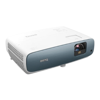 BenQ Home Entertainment Series Quick Start Manual