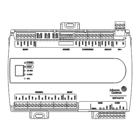 Johnson Controls MS-FEC2611 Series Installation Instructions Manual