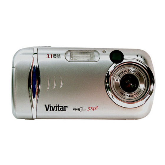 Vivitar Vivicam 3746 User Manual