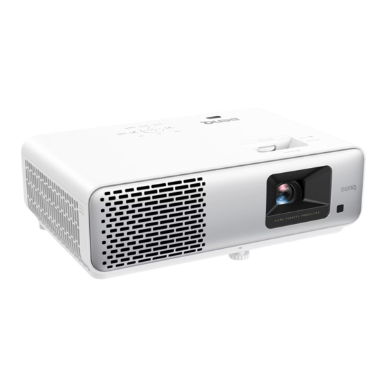 BenQ Home Entertainment Series User Manual