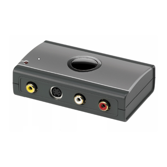 TerraTec GRABSTER AV 150 MX Operation Manual