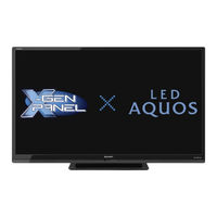 Sharp AQUOS LC-46LX530H Operation Manual